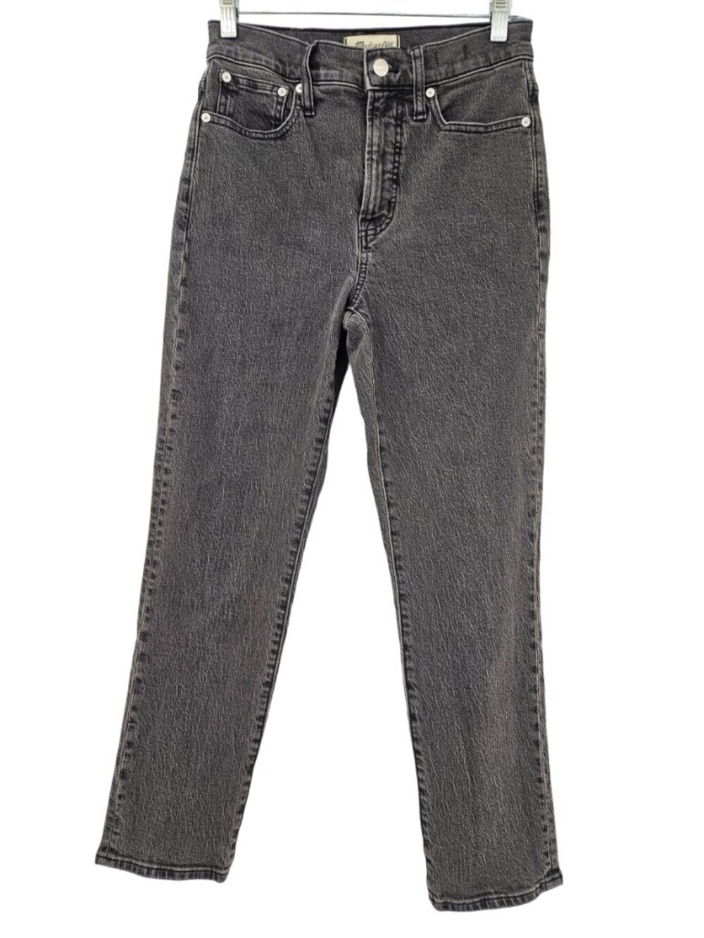 Madewell Perfect Vintage Jean Lunar Wash Women's Size 25 High Rise Tapered Denim - Picture 2 of 11